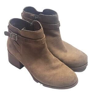 Koolaburra by Ugg brown suede booties women's size 7.5
